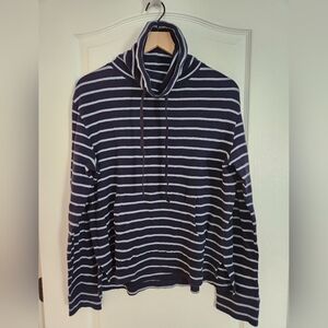 Navy Striped Pullover